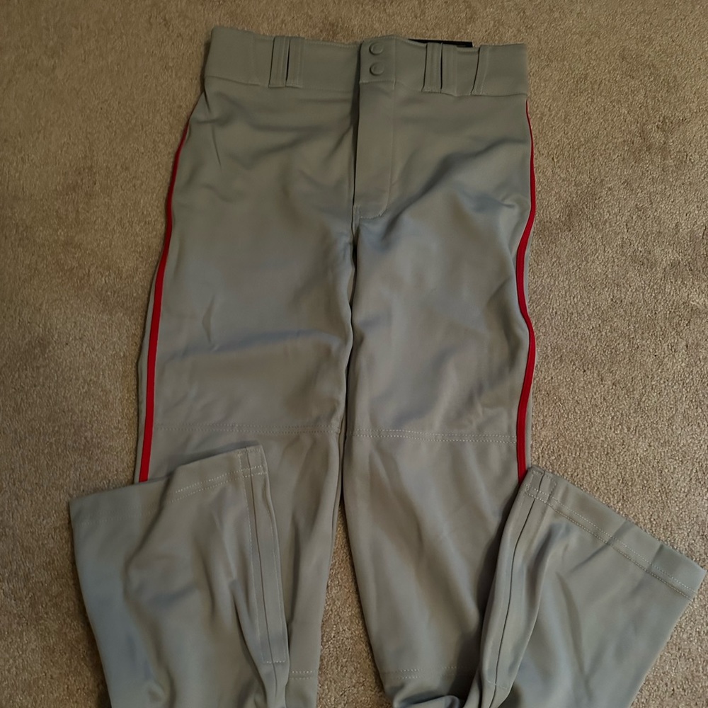 NWT Champro Youth baseball pants with adjustable length. Size Large
